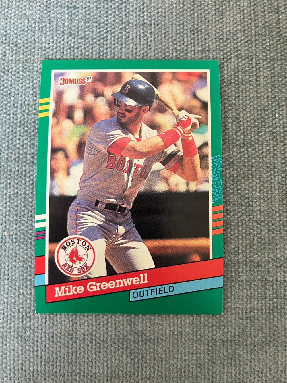 1991 Donruss Boston Red Sox Baseball Card Trading Card